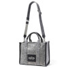 Сумка Marc Jacobs The Felt Flannel Denim Medium Tote Bag