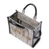 Сумка Marc Jacobs The Felt Flannel Denim Medium Tote Bag
